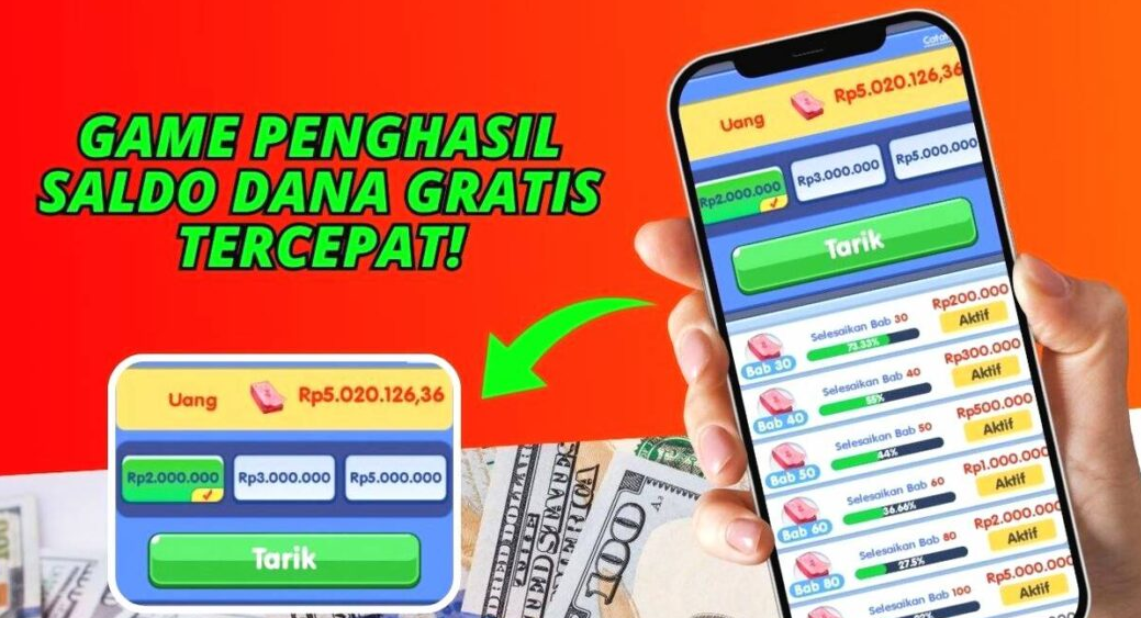 15 Game Penghasil Saldo DANA Gratis Langsung Membayar