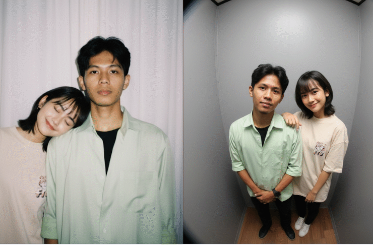 20+ Prompt Gemini AI Foto Berdua Bareng Pacar, Suami, Istri, Teman